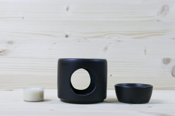 Aromalampe schwarz – Bild 3